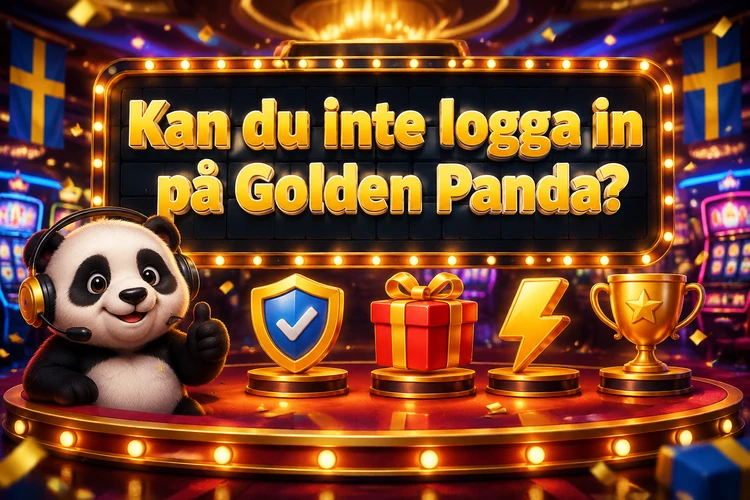 Kan du inte logga in på Golden Panda?