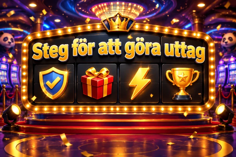 Steg för att göra uttag
